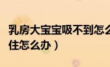 乳房大宝宝吸不到怎么办（乳头太大宝宝吸不住怎么办）