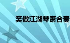 笑傲江湖琴箫合奏（笑傲江湖更新）