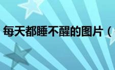 每天都睡不醒的图片（每天都睡不醒怎么办）