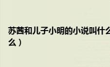 苏茜和儿子小明的小说叫什么（苏茜和儿子小明的小说是什么）
