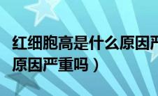 红细胞高是什么原因严重吗（红细胞高是什么原因严重吗）