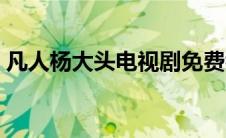 凡人杨大头电视剧免费看（凡人杨大头高清）