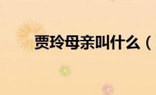 贾玲母亲叫什么（贾玲母亲的简介）