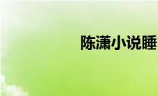 陈潇小说睡(陈潇小说)