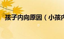 孩子内向原因（小孩内向是父母的原因吗）