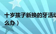 十岁孩子新换的牙活动了怎么办（牙活动了怎么办）