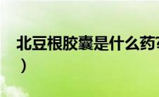 北豆根胶囊是什么药?（北豆根胶囊是什么药）
