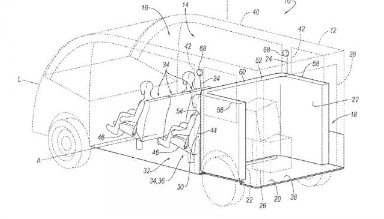 福特获得地板安装式安全气囊专利以保护后排乘客