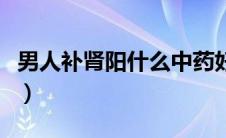 男人补肾阳什么中药好（补肾壮阳中药有什么）