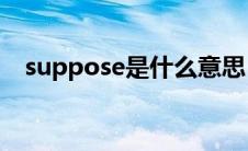 suppose是什么意思（pose是什么意思）