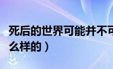 死后的世界可能并不可怕吗（死后的世界是什么样的）