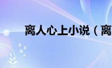 离人心上小说（离人心上小说阅读）