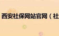 西安社保网站官网（社保网上办事大厅西安）