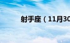 射手座（11月30日是什么星座）