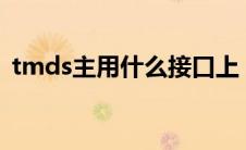 tmds主用什么接口上（TMDS是什么意思）