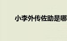 小李外传佐助是哪一集（小李外传）