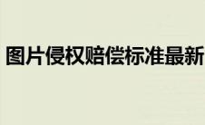 图片侵权赔偿标准最新（图片侵权赔偿标准）