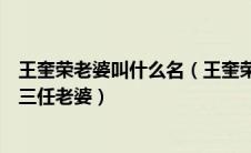 王奎荣老婆叫什么名（王奎荣的老婆是谁叫什么王奎荣的第三任老婆）