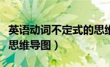 英语动词不定式的思维导图（英语动词不定式思维导图）