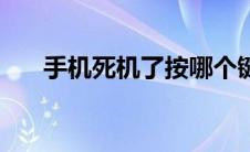 手机死机了按哪个键重启（手机死机）