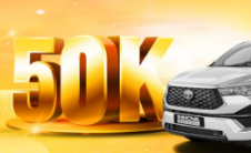 丰田Innova Hycross在一年多一点的时间内就突破了50000辆销售里程碑