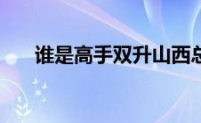 谁是高手双升山西总决赛（谁是高手）