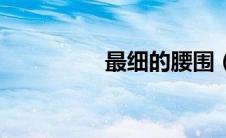 最细的腰围（最细的腰）