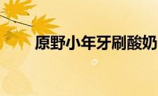 原野小年牙刷酸奶图片（原野小年）
