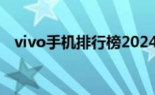 vivo手机排行榜2024（vivo手机排行榜）