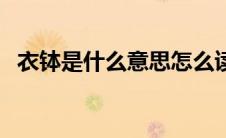 衣钵是什么意思怎么读（衣钵是什么意思）