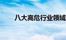 八大高危行业领域（八大高危行业）