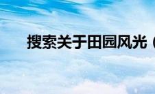 搜索关于田园风光（田园风光的资料）