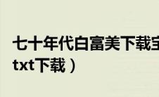 七十年代白富美下载宝书网（七十年代白富美txt下载）