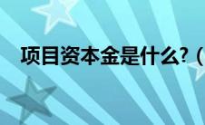项目资本金是什么?（项目资本金是什么）