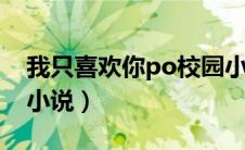 我只喜欢你po校园小说大饼（赠我予白类似小说）