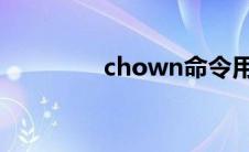 chown命令用法（chow）
