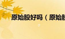 原始股好吗（原始股和普通股的区别）