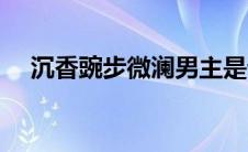 沉香豌步微澜男主是谁（沉香豌步微澜）