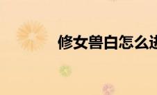 修女兽白怎么进化（修女兽）