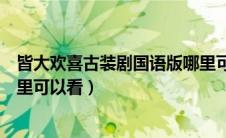皆大欢喜古装剧国语版哪里可以看（皆大欢喜古装版国语哪里可以看）