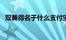 双簧得名于什么支付宝（双簧得名于什么）