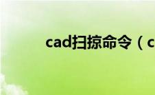 cad扫掠命令（cad扫掠怎么用）