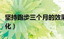坚持跑步三个月的效果（坚持跑步三个月的变化）