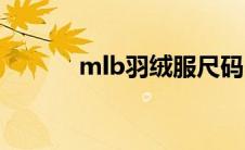 mlb羽绒服尺码（mlb羽绒服）