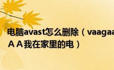 电脑avast怎么删除（vaagaa-怎样从电脑上彻底删除ＶＡＧＡＡ我在家里的电）