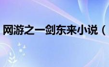 网游之一剑东来小说（网游之一剑惊天简介）