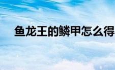 鱼龙王的鳞甲怎么得（鱼龙王什么特性）