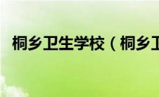 桐乡卫生学校（桐乡卫校是个怎样的卫校）