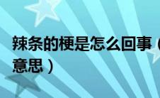 辣条的梗是怎么回事（最近流行的辣条梗什么意思）