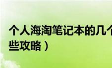 个人海淘笔记本的几个经历（海淘笔记本有哪些攻略）